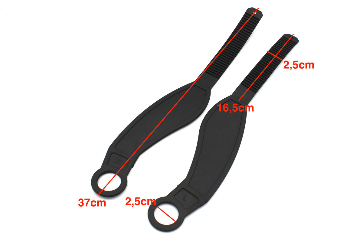 Buckle-Fit Pedal Straps – Type D, Pair