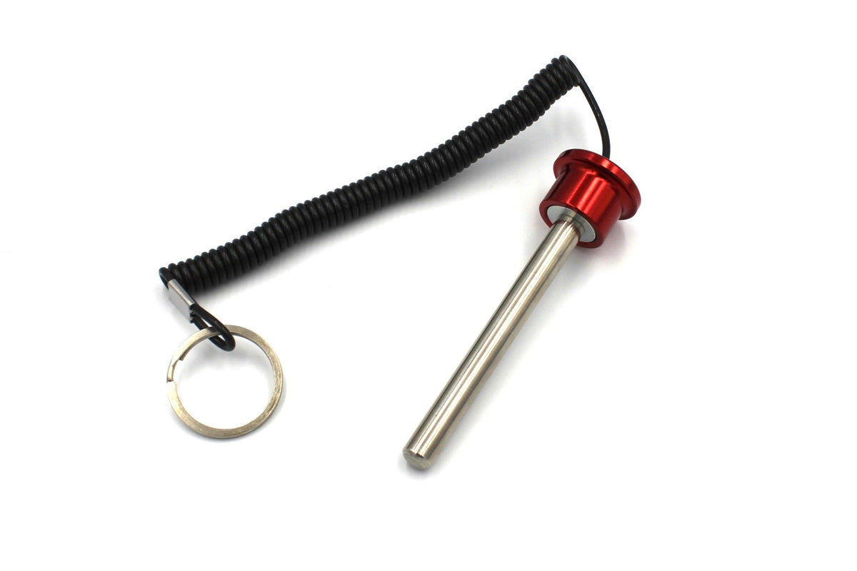 Weight Stack Selector Pin – 8 mm, Aluminium Handle